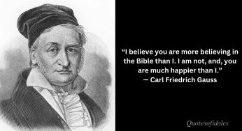 Famous Quotes of Carl Friedrich Gauss