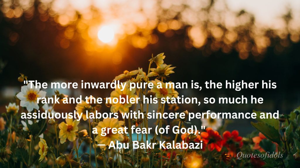 All Time Famous Quotes of Abu Bakr Kalabazi