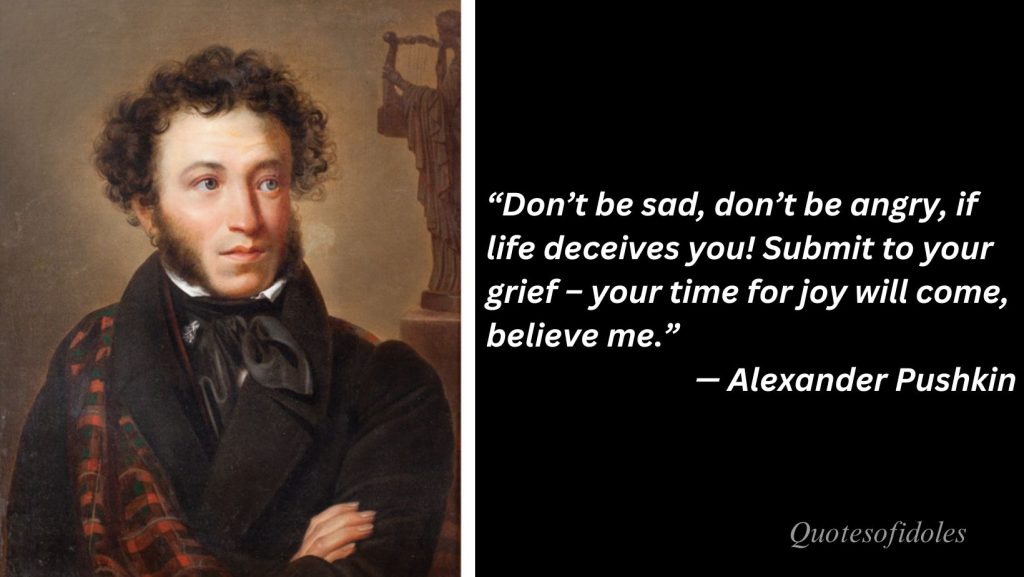 All Time Famous Quotes of Alexander Pushkin