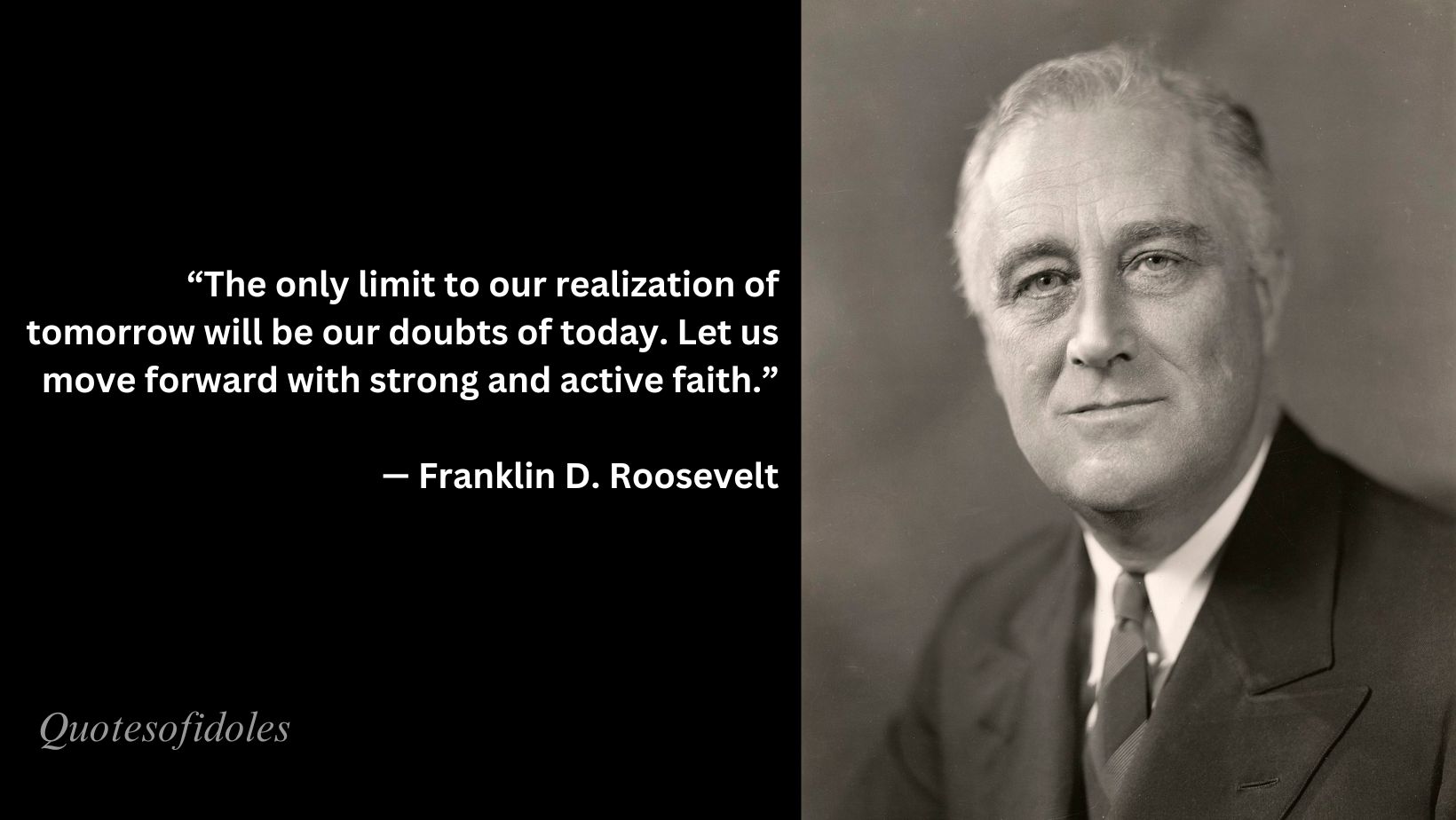 Franklin D. Roosevelt quotes