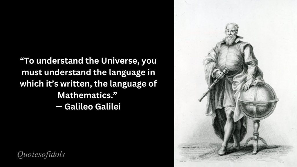 All Time Famous Quotes of Galileo Galilei