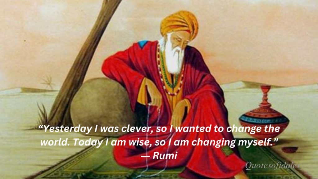 All Time Famous Quotes of Jalaluddin Muhammad Rumi