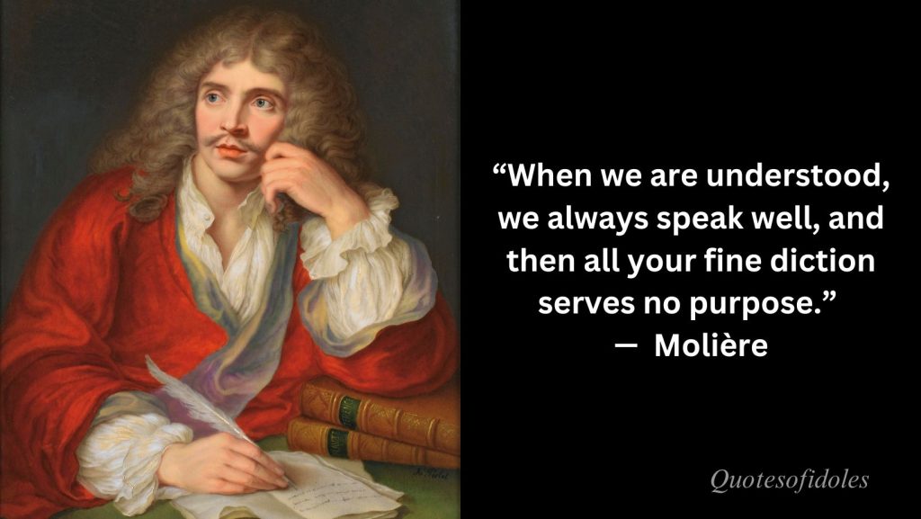 All Time Famous Quotes of Molière