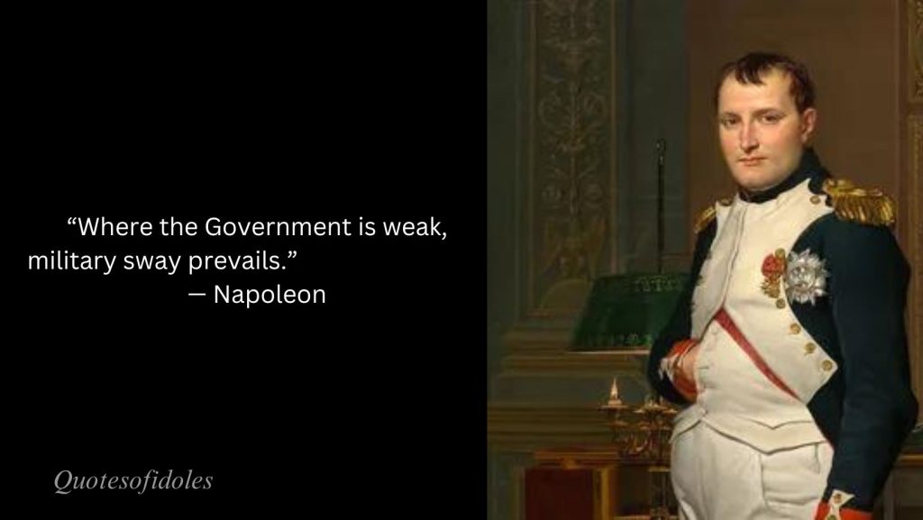 Famous Quotes of Napoleon I