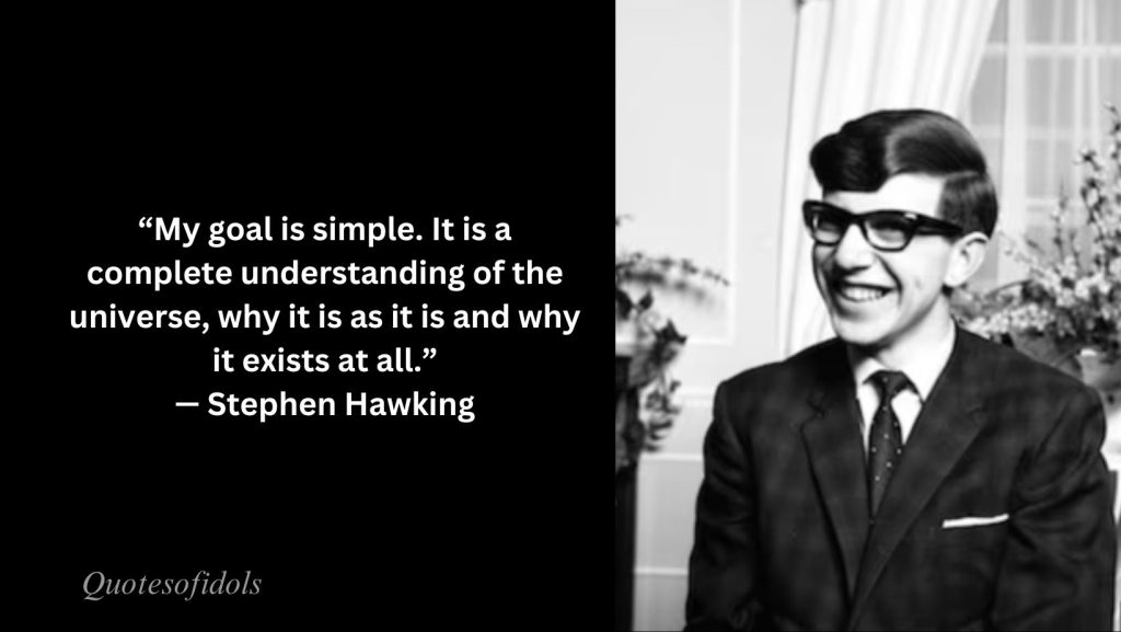 All Time Famous Quotes of Stephen Hawking