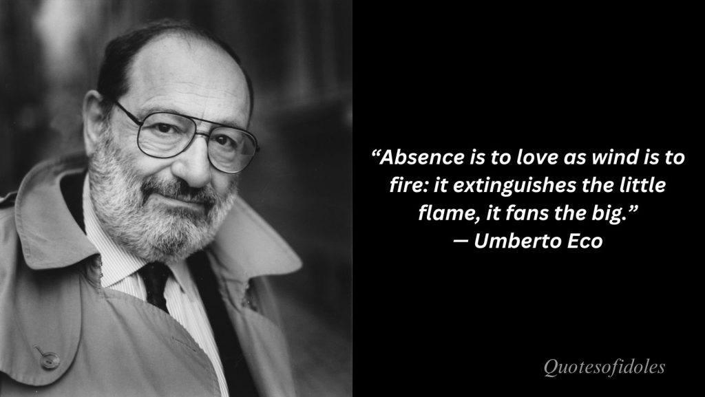 All Time Famous Quotes of Umberto Eco