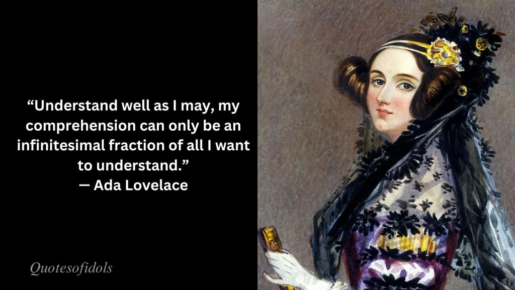 All Time Famous Quotes of Ada Lovelace