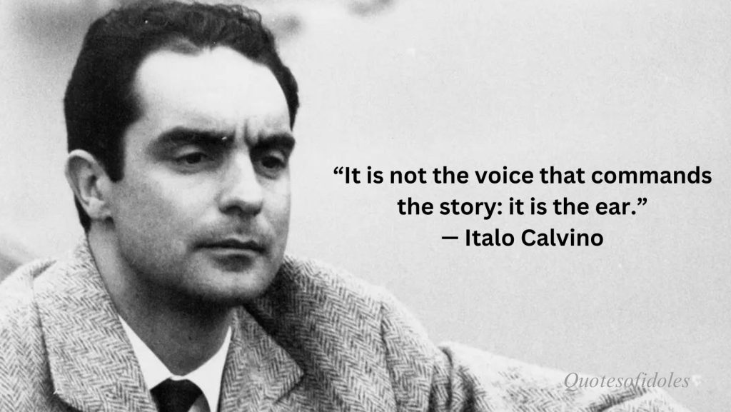 All Time Famous Quotes of Italo Calvino