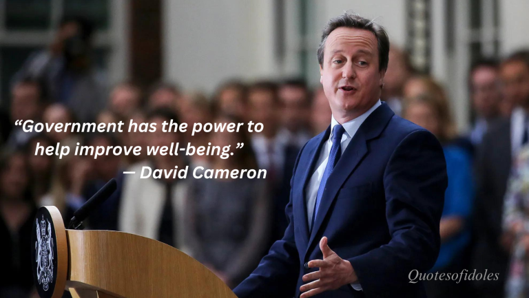 David Cameron Quotes