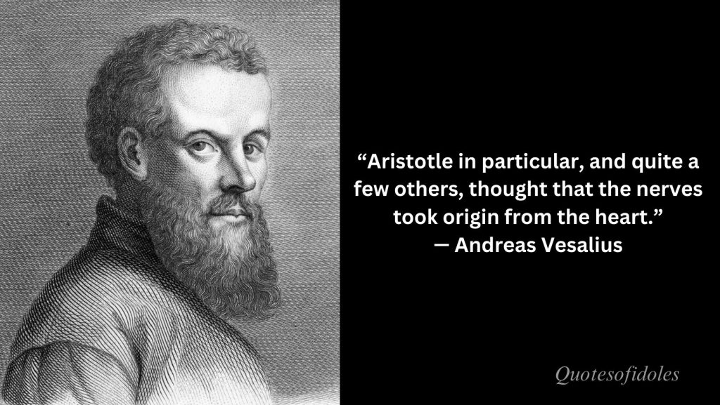 Famous Quotes of Andreas Vesalius