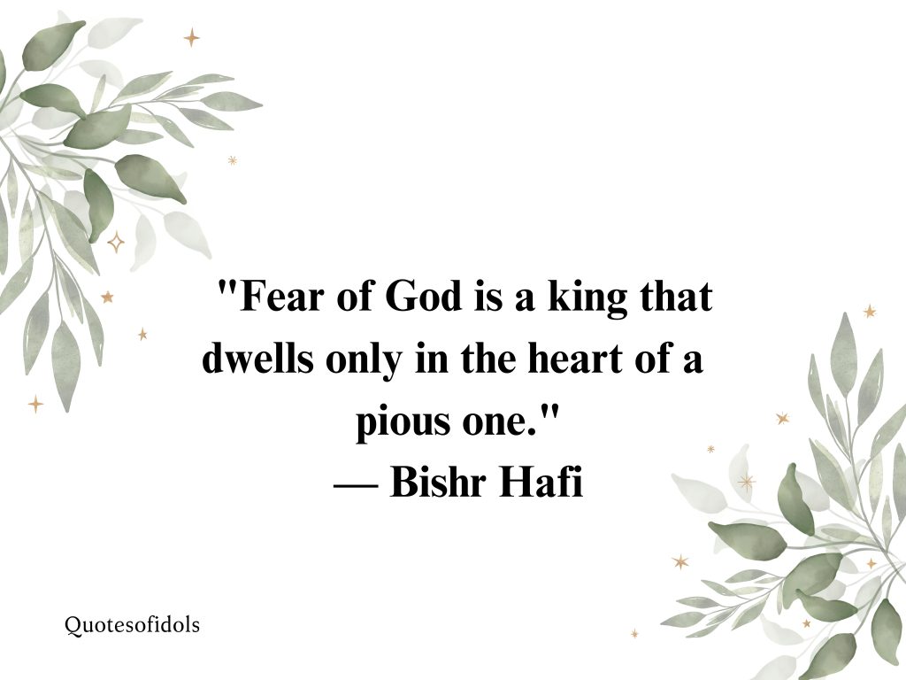 All Time Famous Quotes of Bishr Hafi