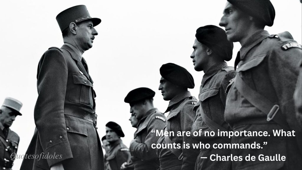 All Time Famous Quotes of Charles de Gaulle