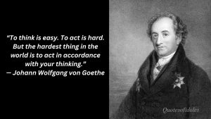 Johann Wolfgang von Goethe quotes