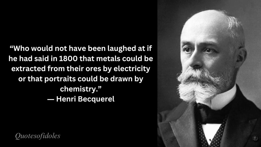 Famous Quotes of Antoine Henri Becquerel