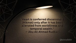 Abu Ali Ahmad Rudbari Quotes