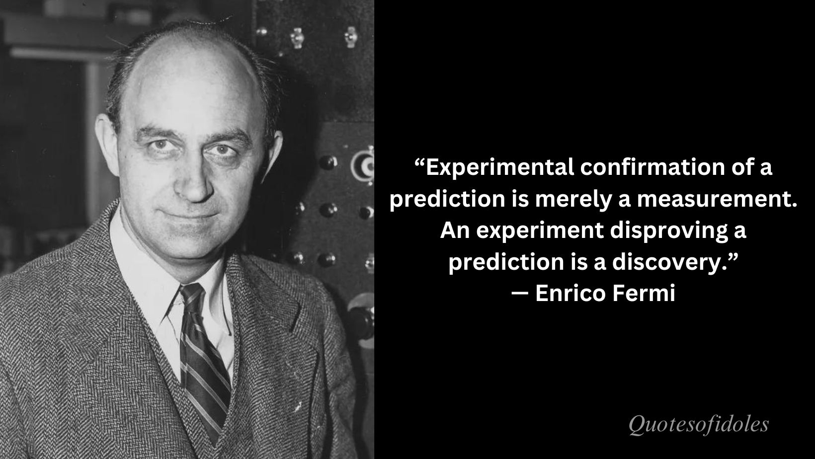 Enrico Fermi Quotes