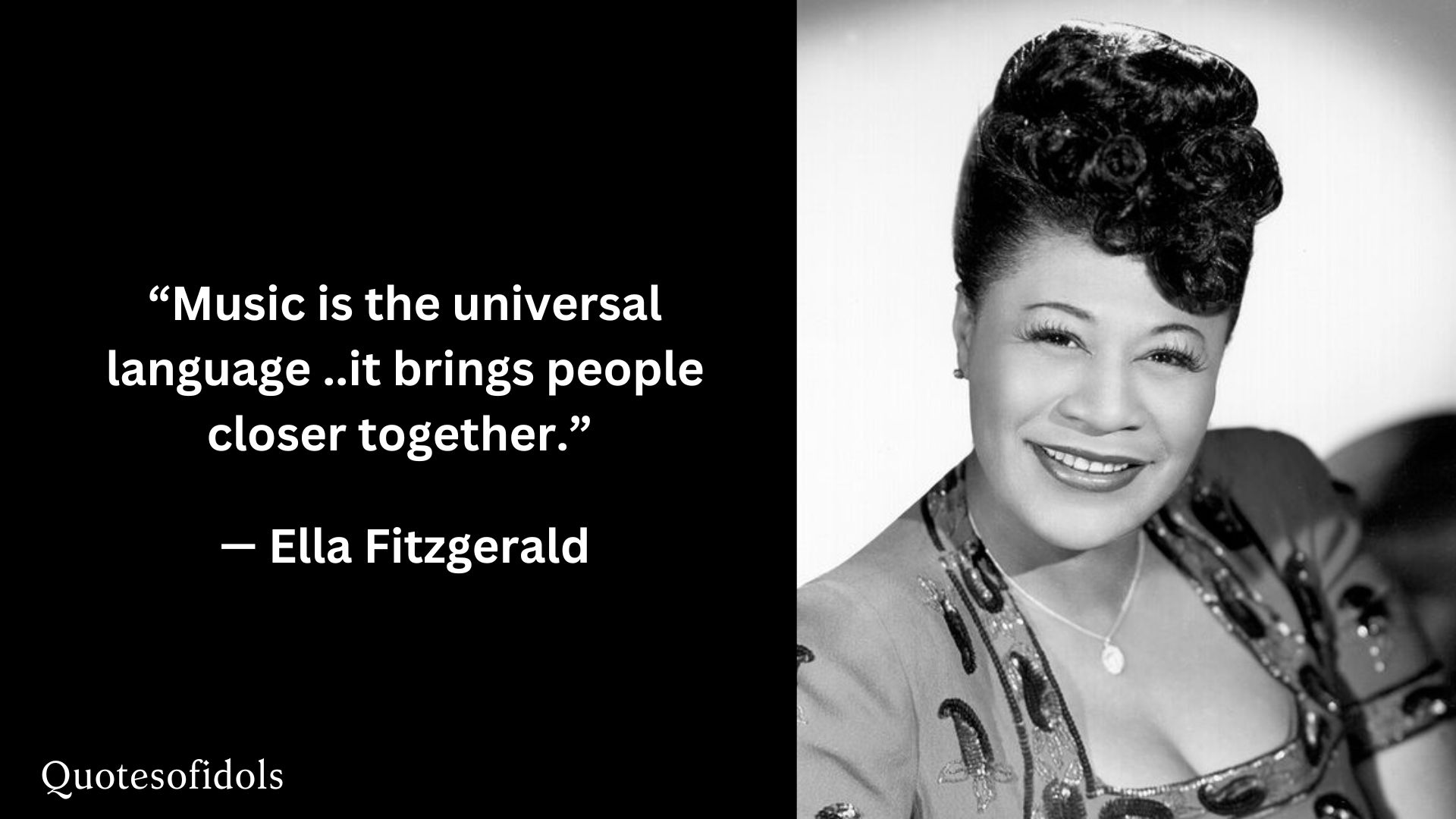 Ella Fitzgerald Quotes