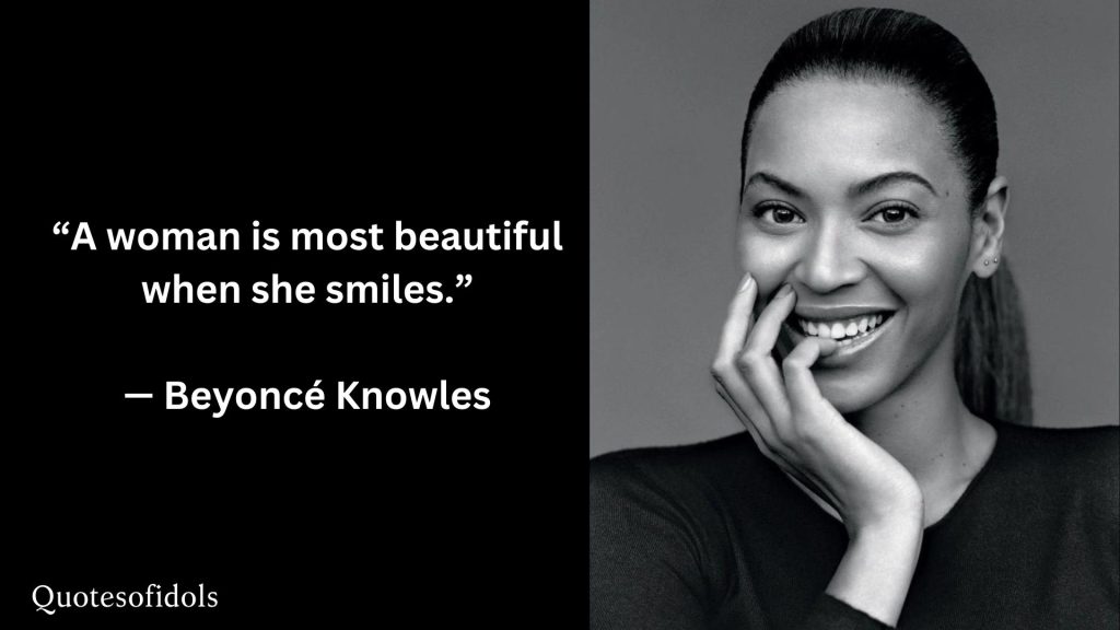 All Time Famous Quotes of Beyoncé