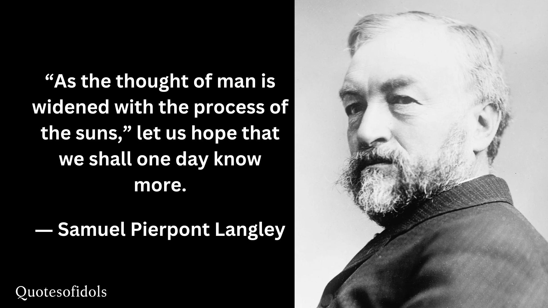 Samuel Pierpont Langley Quotes