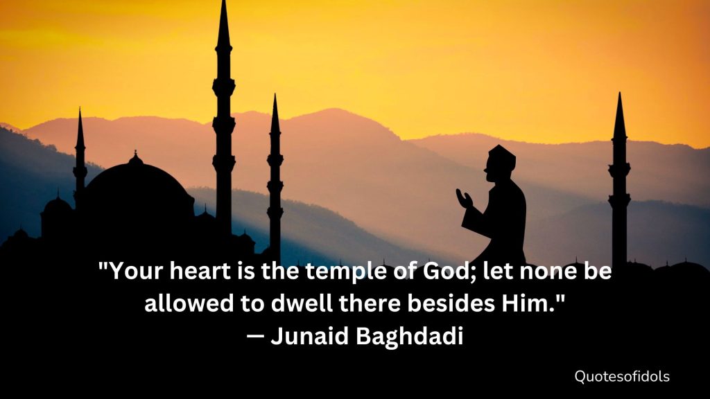 All Time Famous Quotes of Junaid Baghdadi