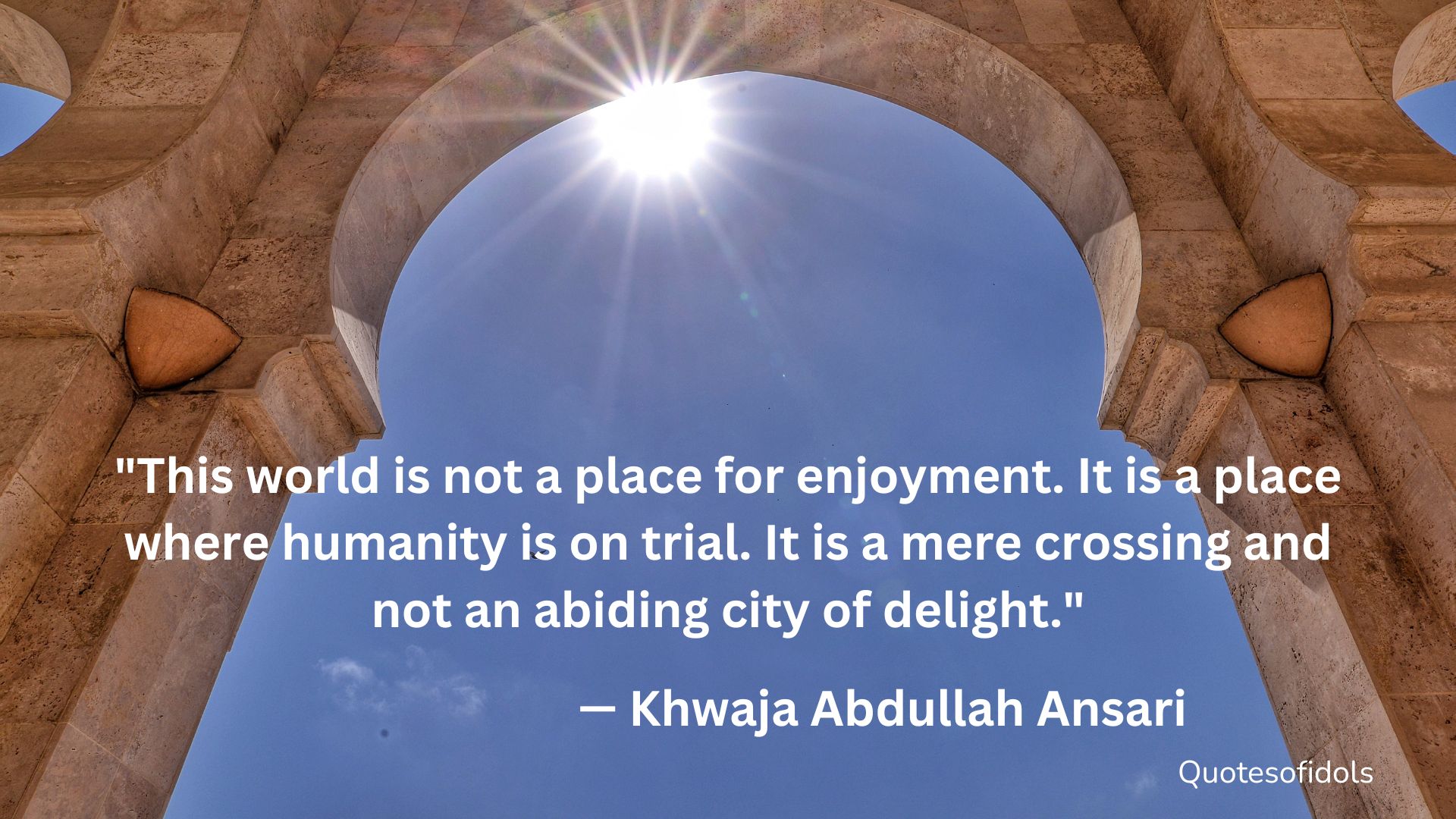 Khwaja Abdullah Ansari Quotes