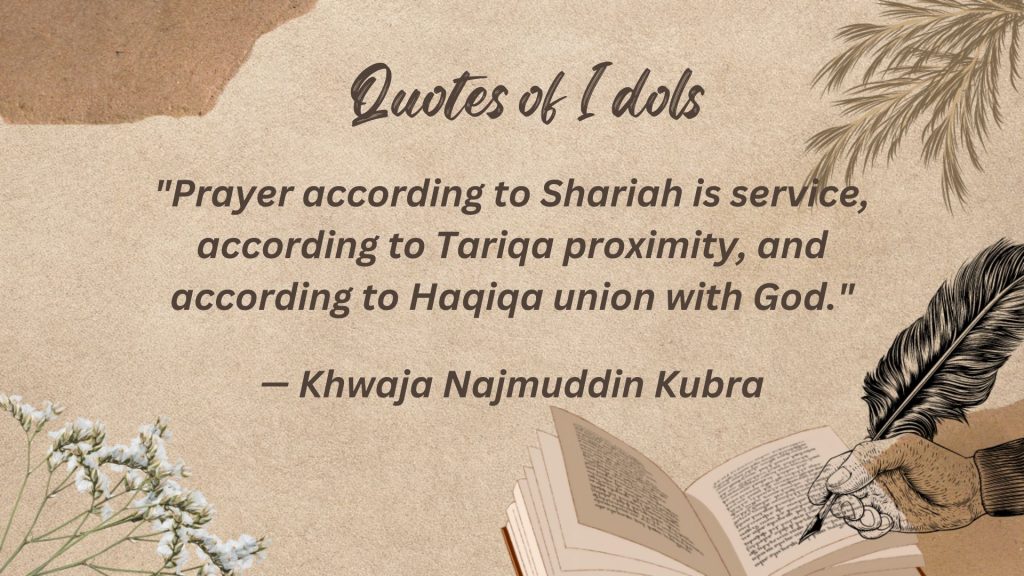 All Time Famous Quotes of Khwaja Najmuddin Kubra