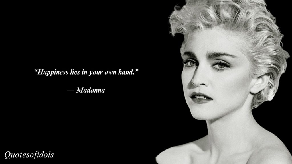 All Time Famous Quotes of Madonna