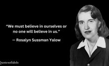 Rosalyn Sussman Yalow Quotes