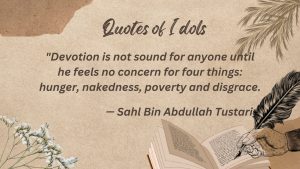 Sahl Bin Abdullah Tustari Quotes