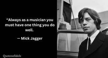 Timeless Wisdom: Inspiring Quotes by Mick Jagger