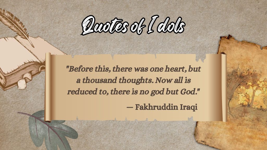 All Time Famous Quotes of Fakhruddin Iraqi