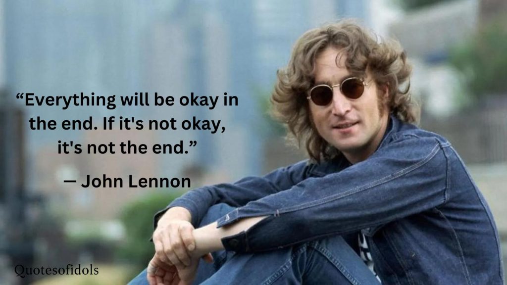 All Time Famous Quotes of John Lennon