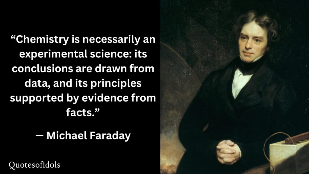 All Time Famous Quotes of Michael Faraday