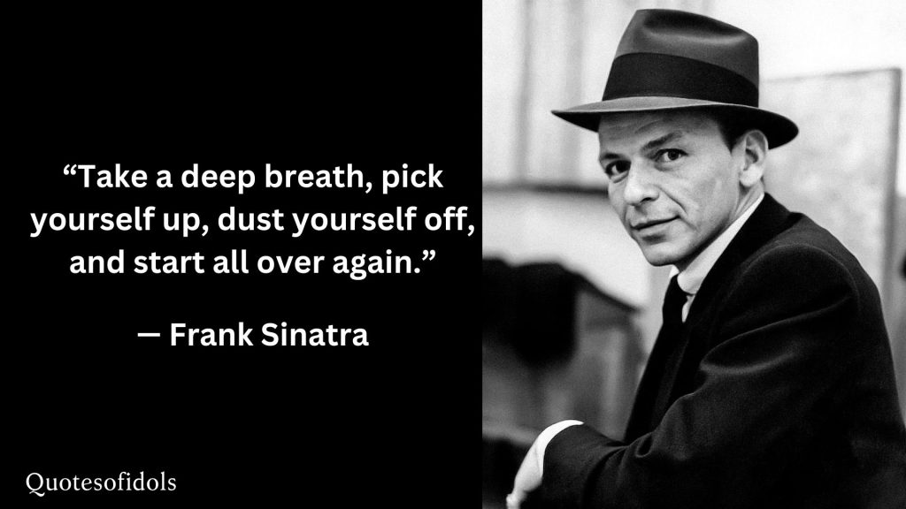 All Time Famous Quotes of Frank Sinatra