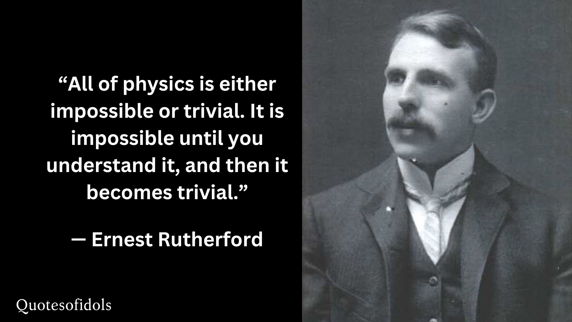 Ernest Rutherford Quotes