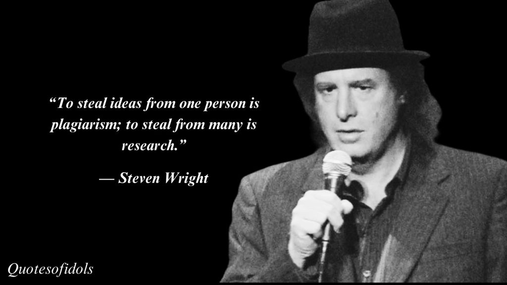 All Time Famous Quotes of Steven Wright