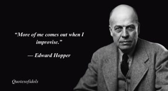 Top 35 Most Famous Quotes By Edward Hopper