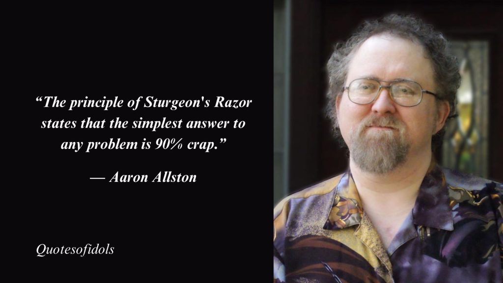 Aaron Allston Quotes