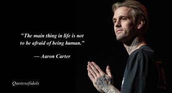 Aaron Carter Quotes – Inspiring Words from the Pop Icon